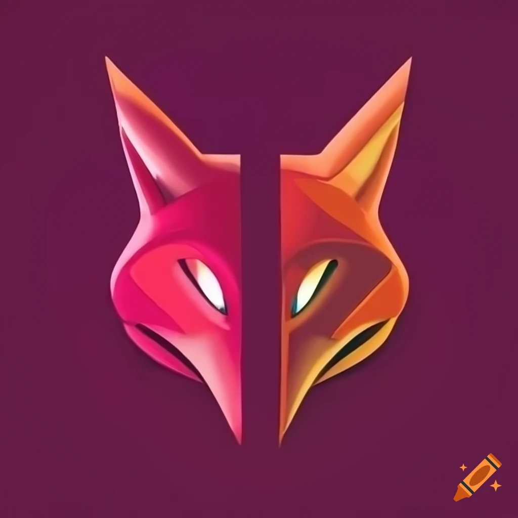 Stylized fox logo