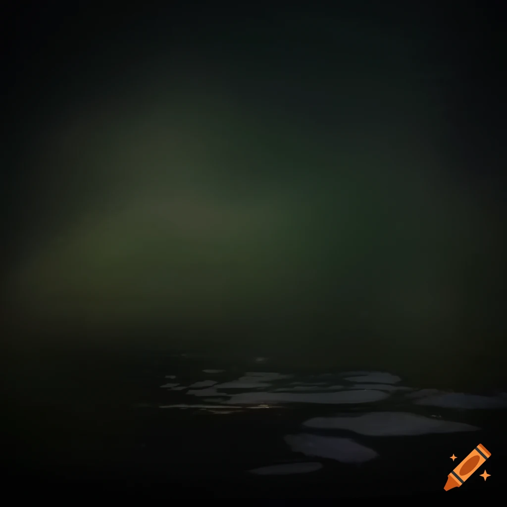 reflection on a pond's surface