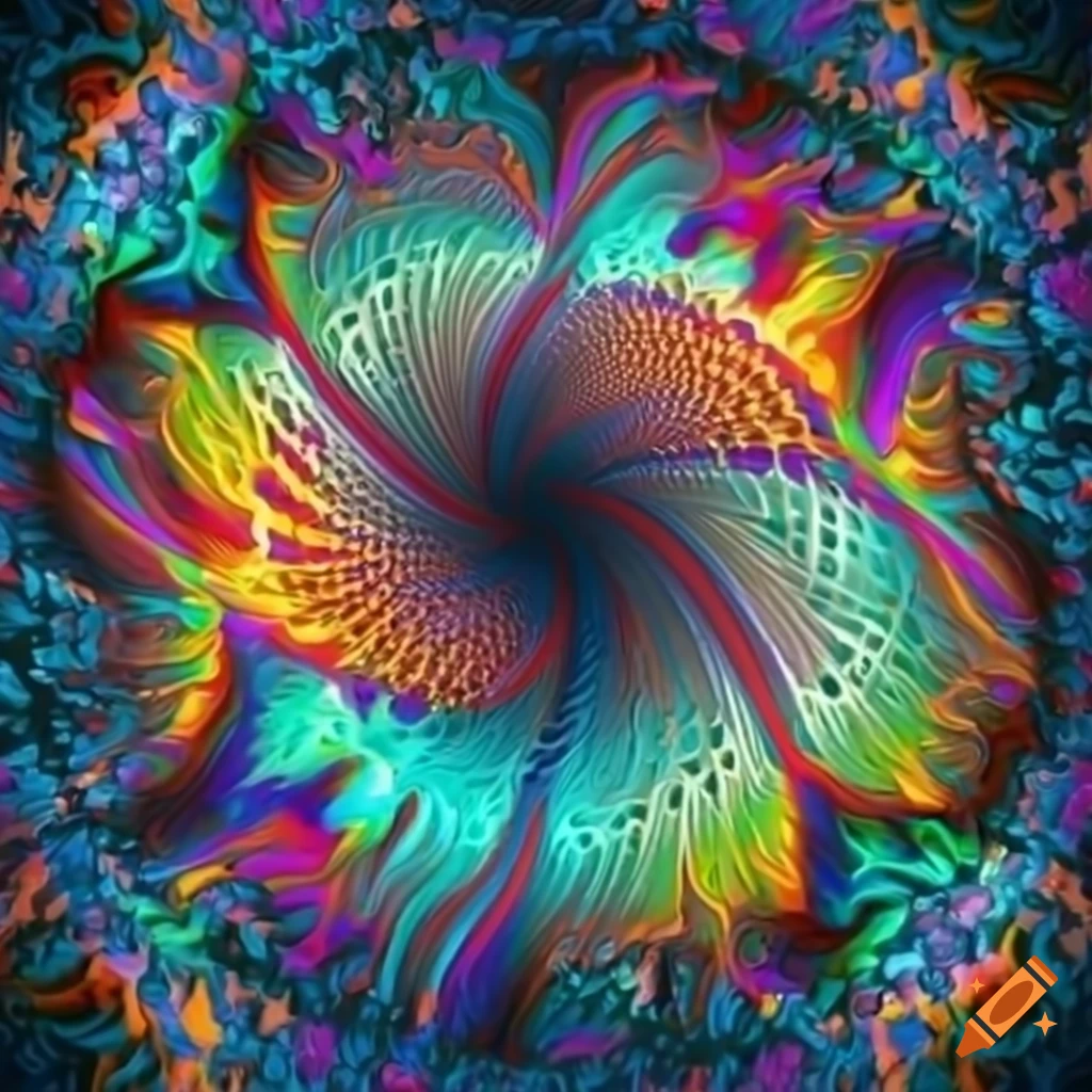 Mind-bending 3d fractal torus artwork