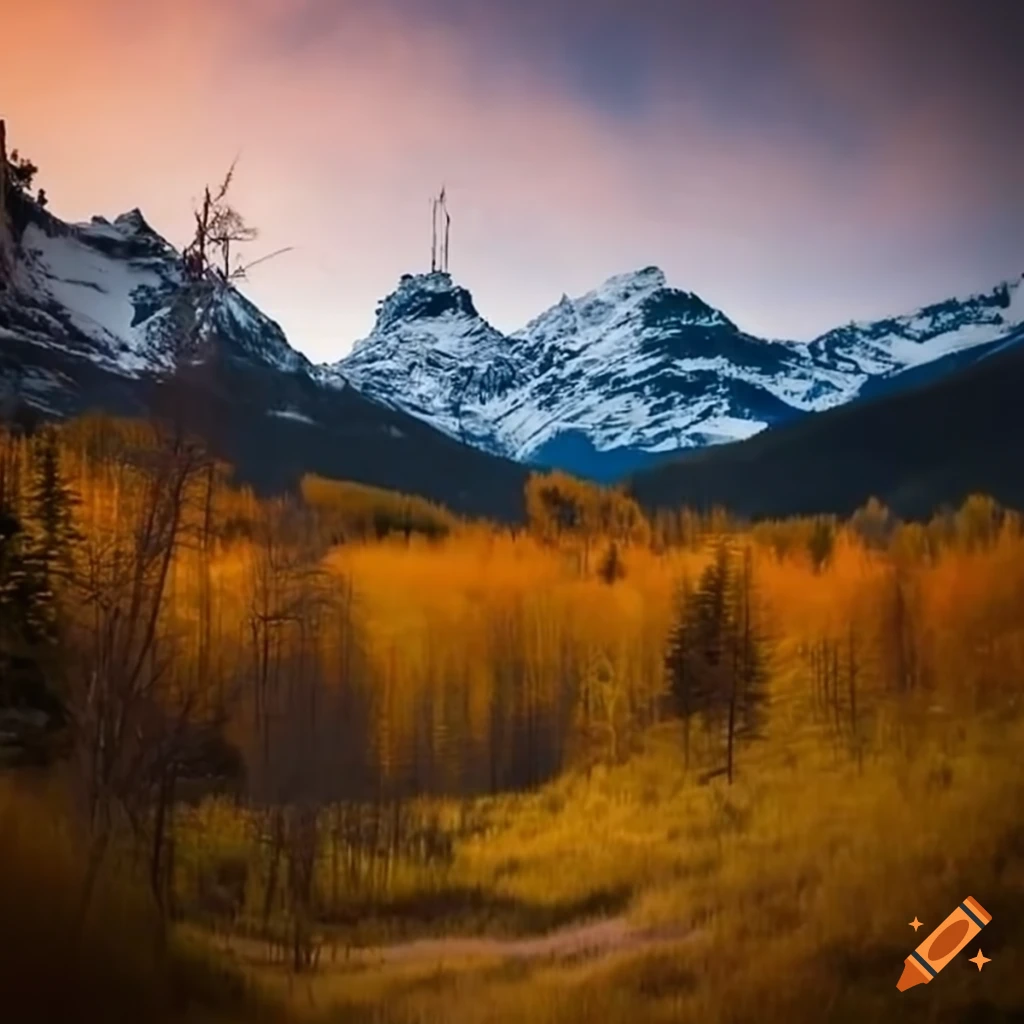 Exploring vast wilderness on Craiyon