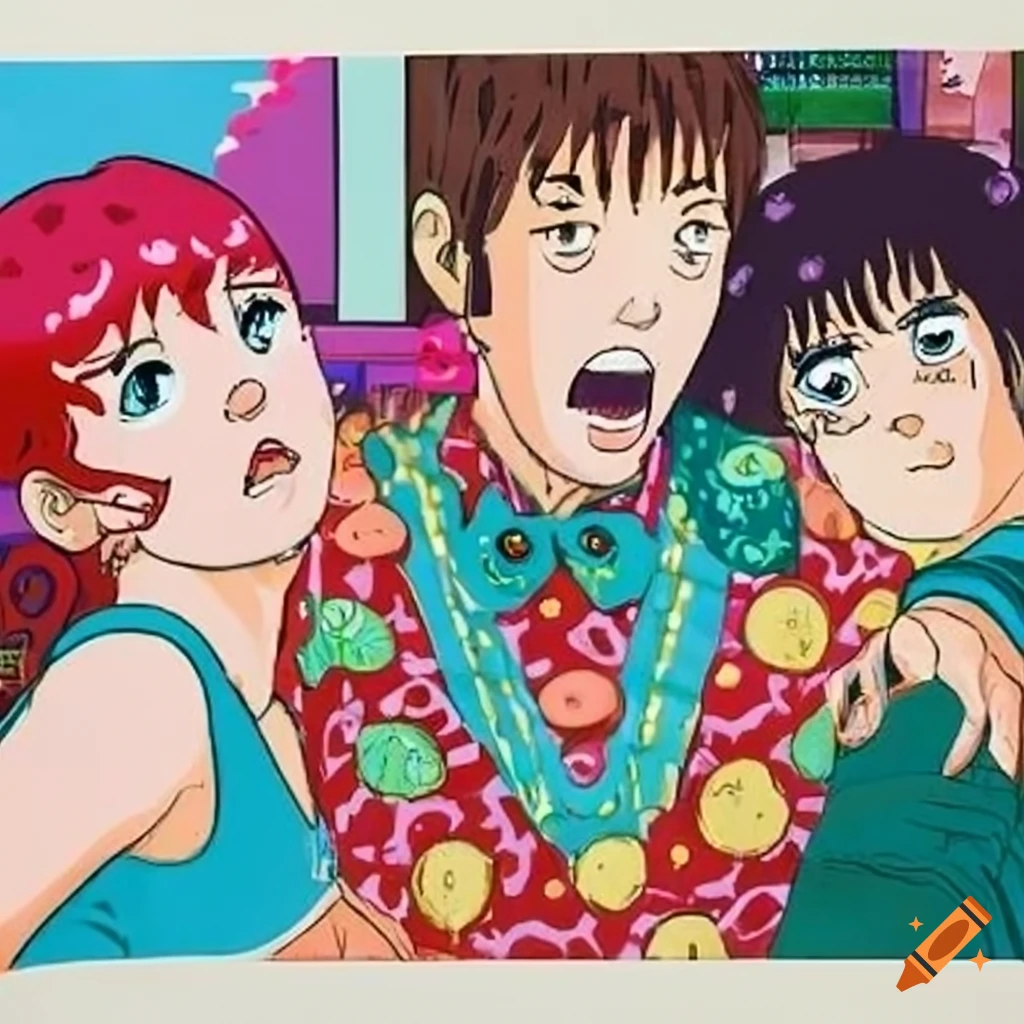 Art collaboration between chiho aoshima and alan aldridge