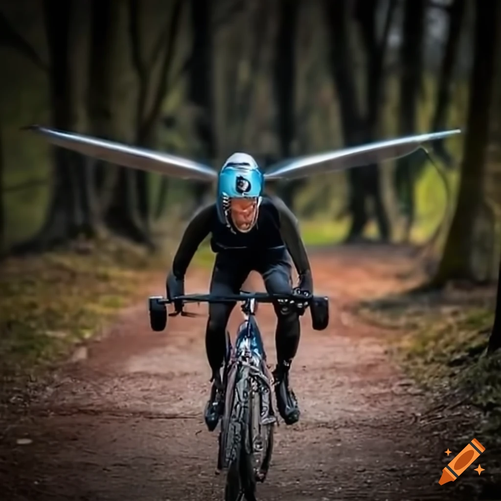 the flying bicycle