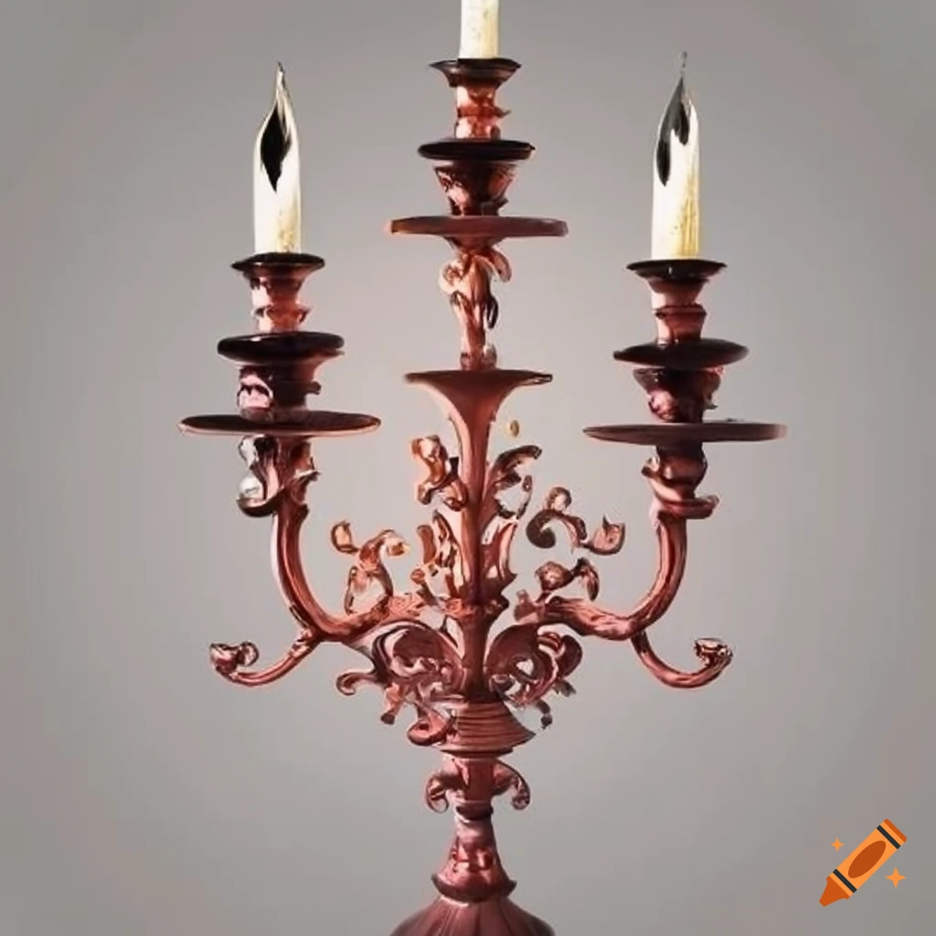 ornamental candlestick candelabrum