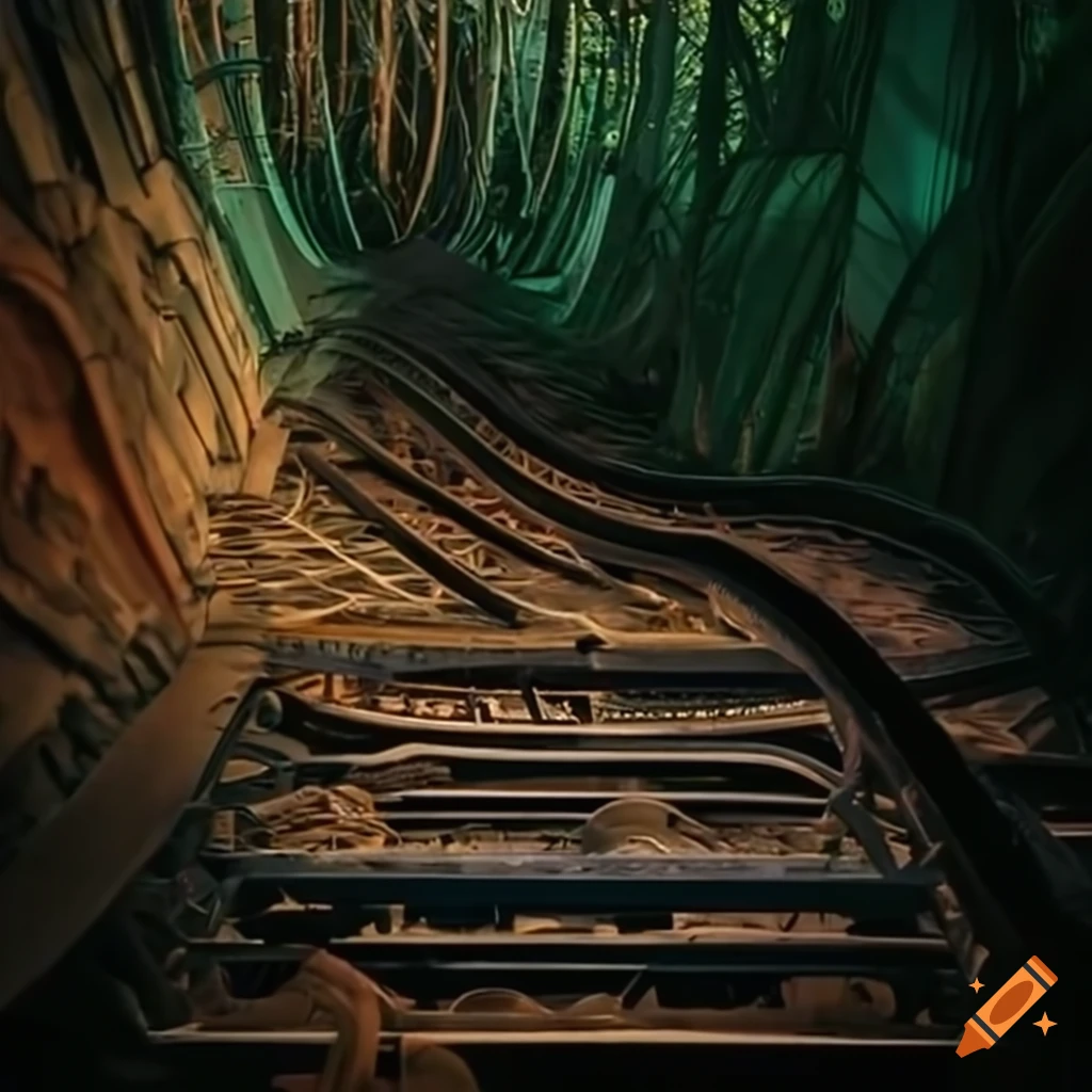 roller coaster track symbolizing mental illness