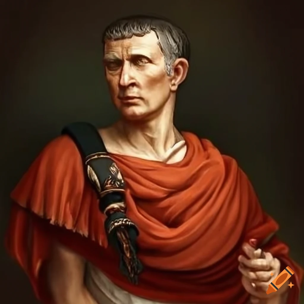 Portrait of julius caesar on Craiyon