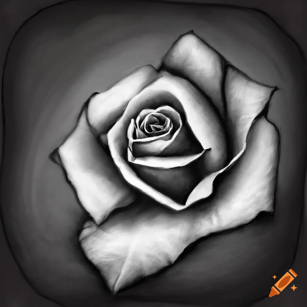 Roses hand drawn pencil sketch, coloring page, and book, Rose flower  outline, illustration ink art. rose vector art. 24128032 Vector Art at  Vecteezy