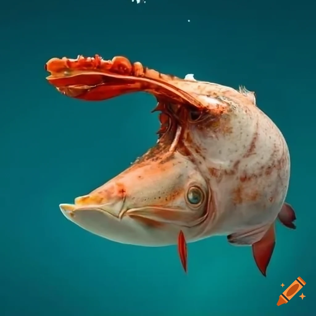 I want to design red and pecock fish on Craiyon