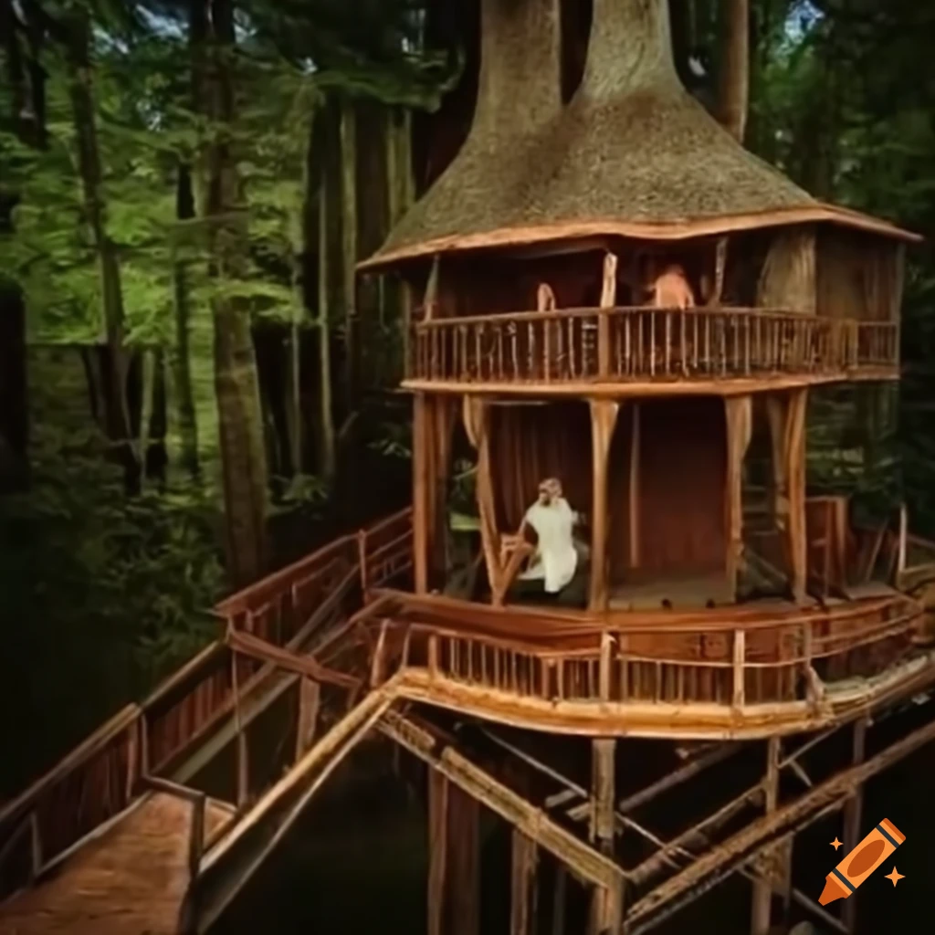 image of a perfect treehouse server