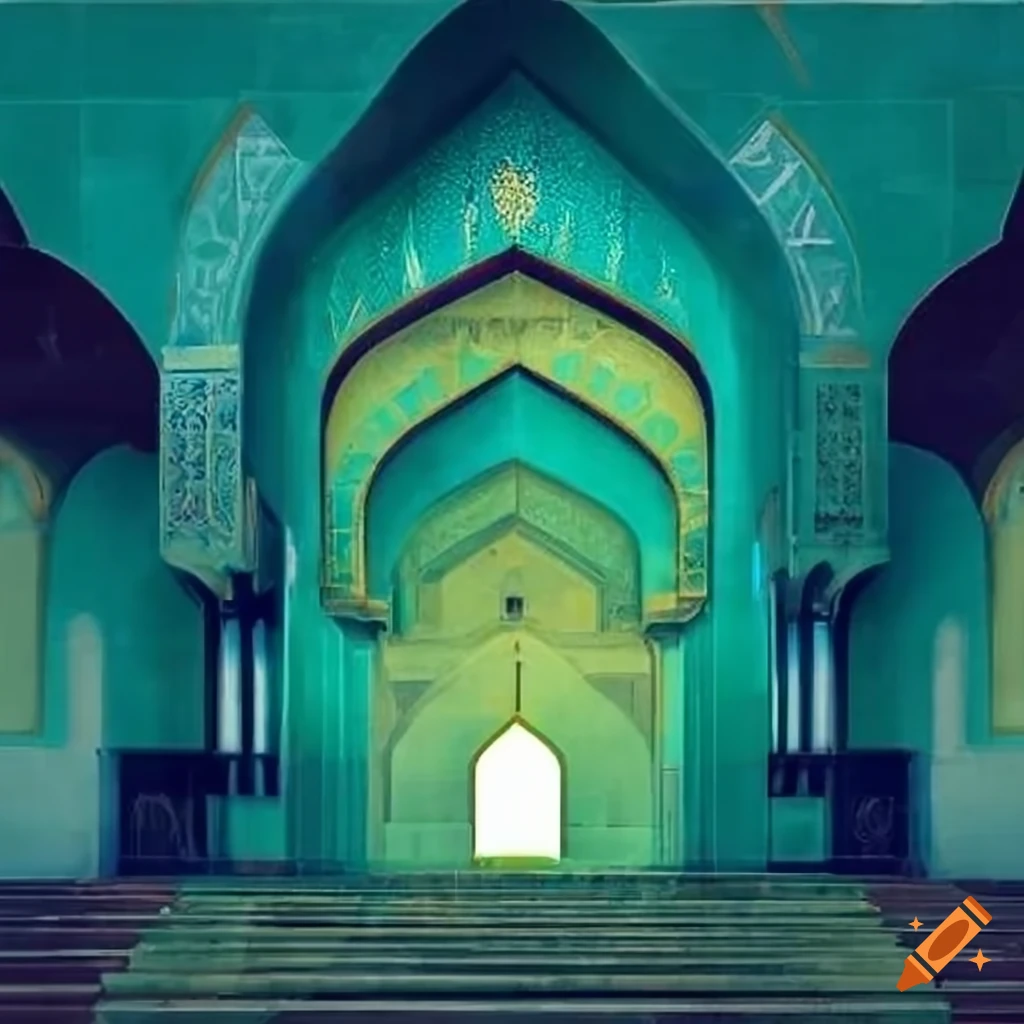 abstract artwork of an architecturally inspired design