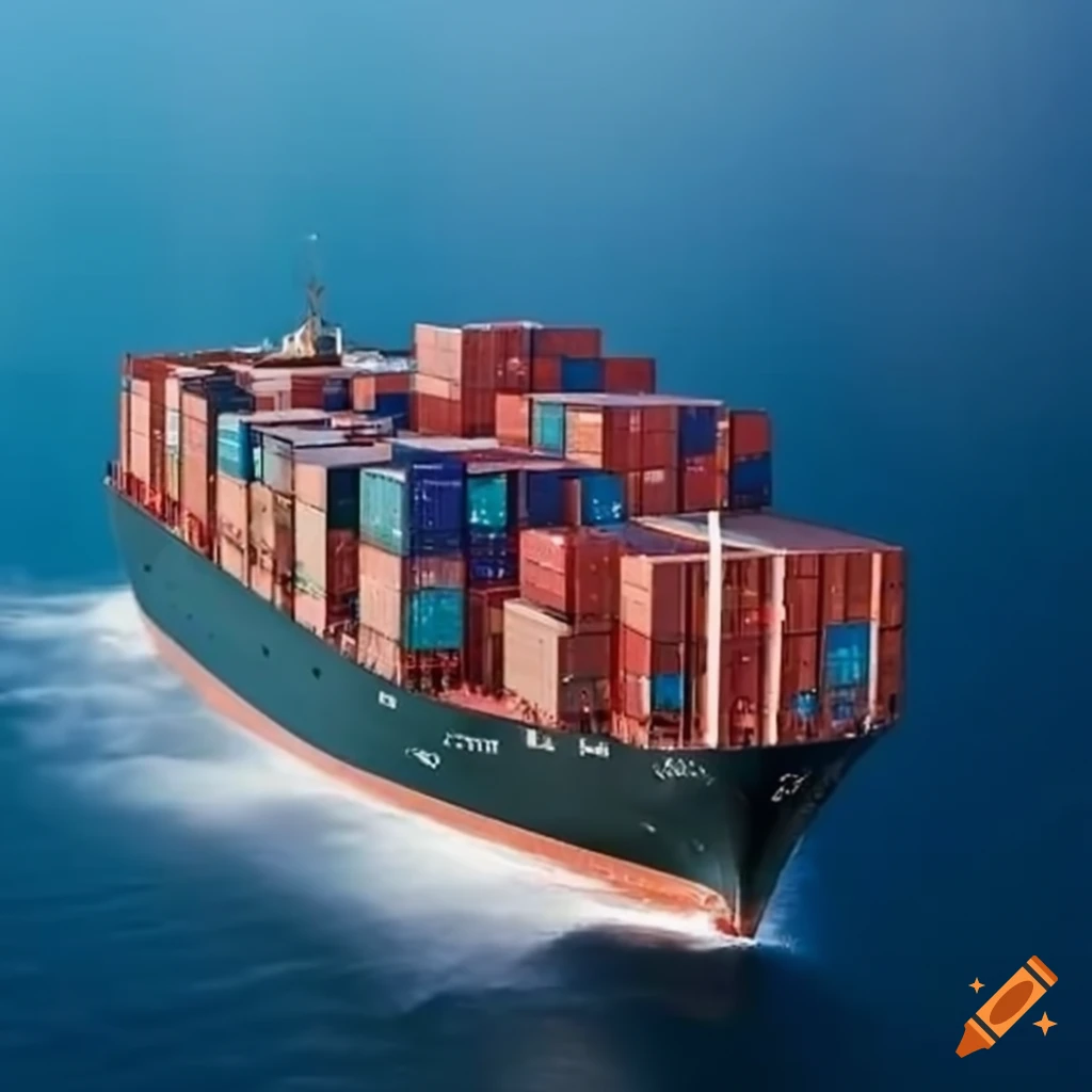 Container Apartments On A Cargo Ship On Craiyon