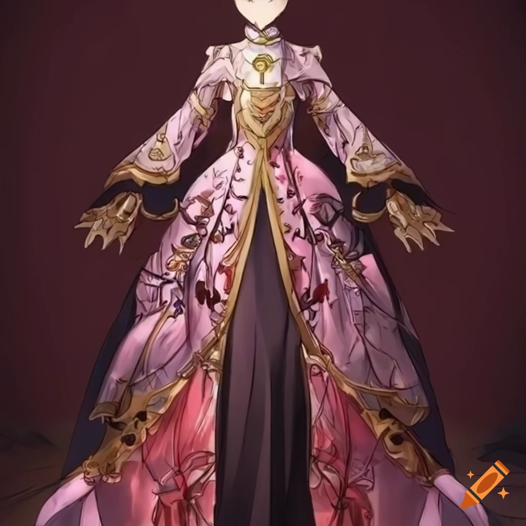 anime-style design of a nobleman's attire