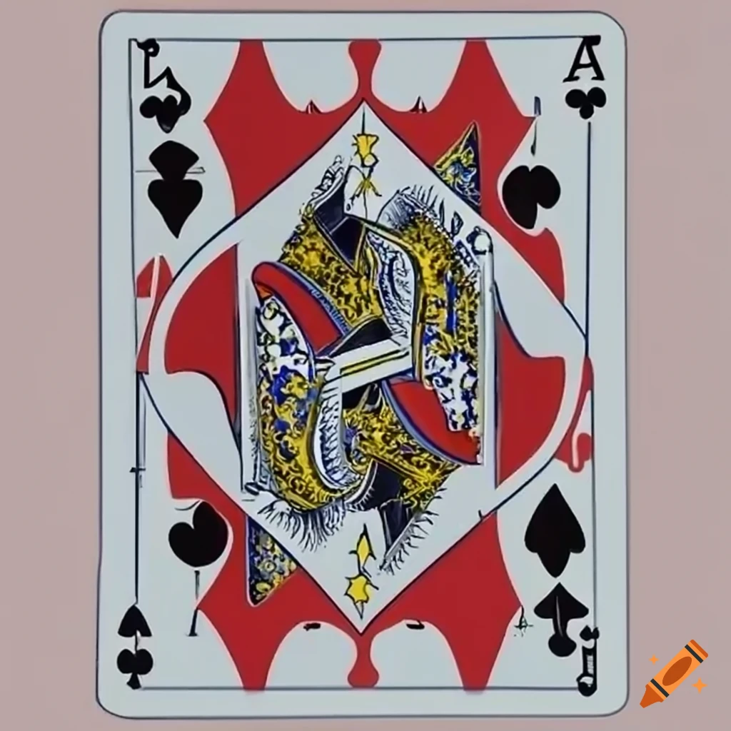the queen of stars playing card