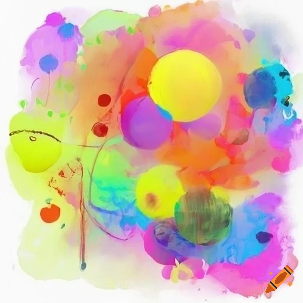 Abstract representation of creativity on Craiyon