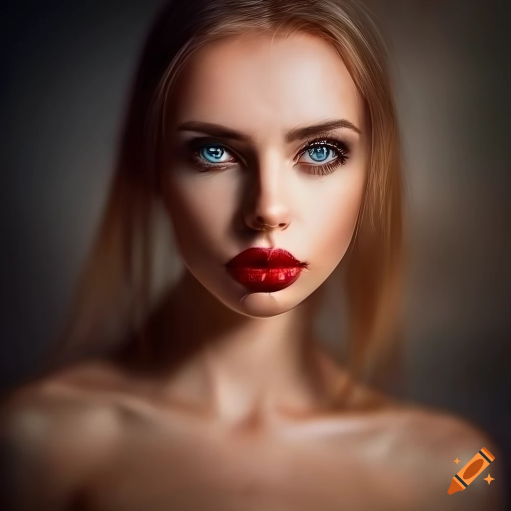 Ultra Hd Photorealistic Portrait Of A Beautiful Woman On Craiyon