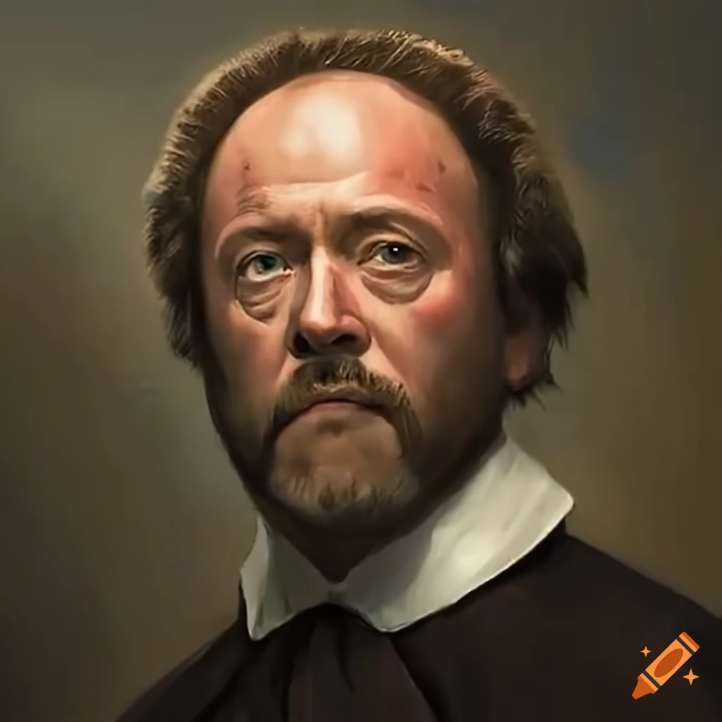 portrait of Alex Jones as American pilgrim