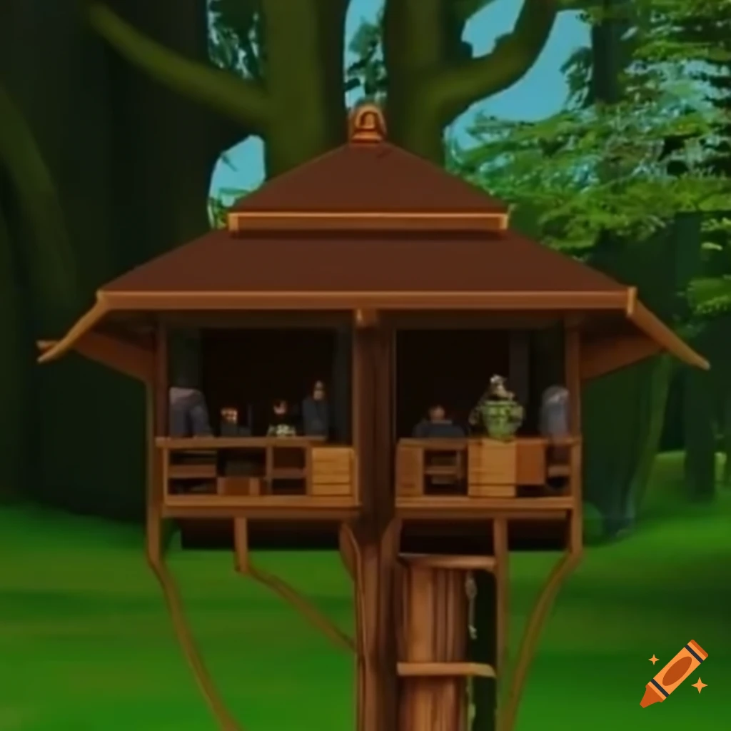 image of a perfect treehouse server