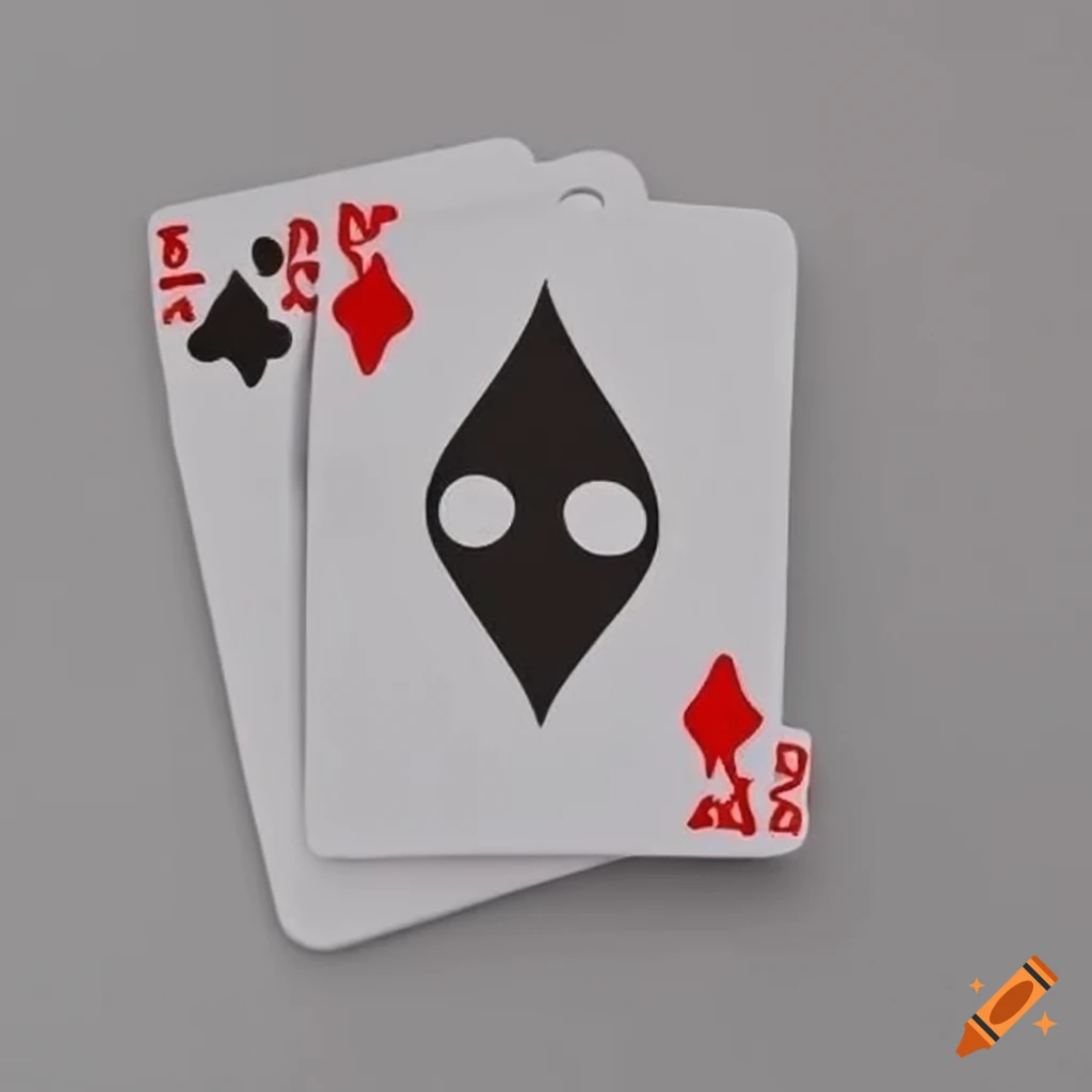 mime playing a card