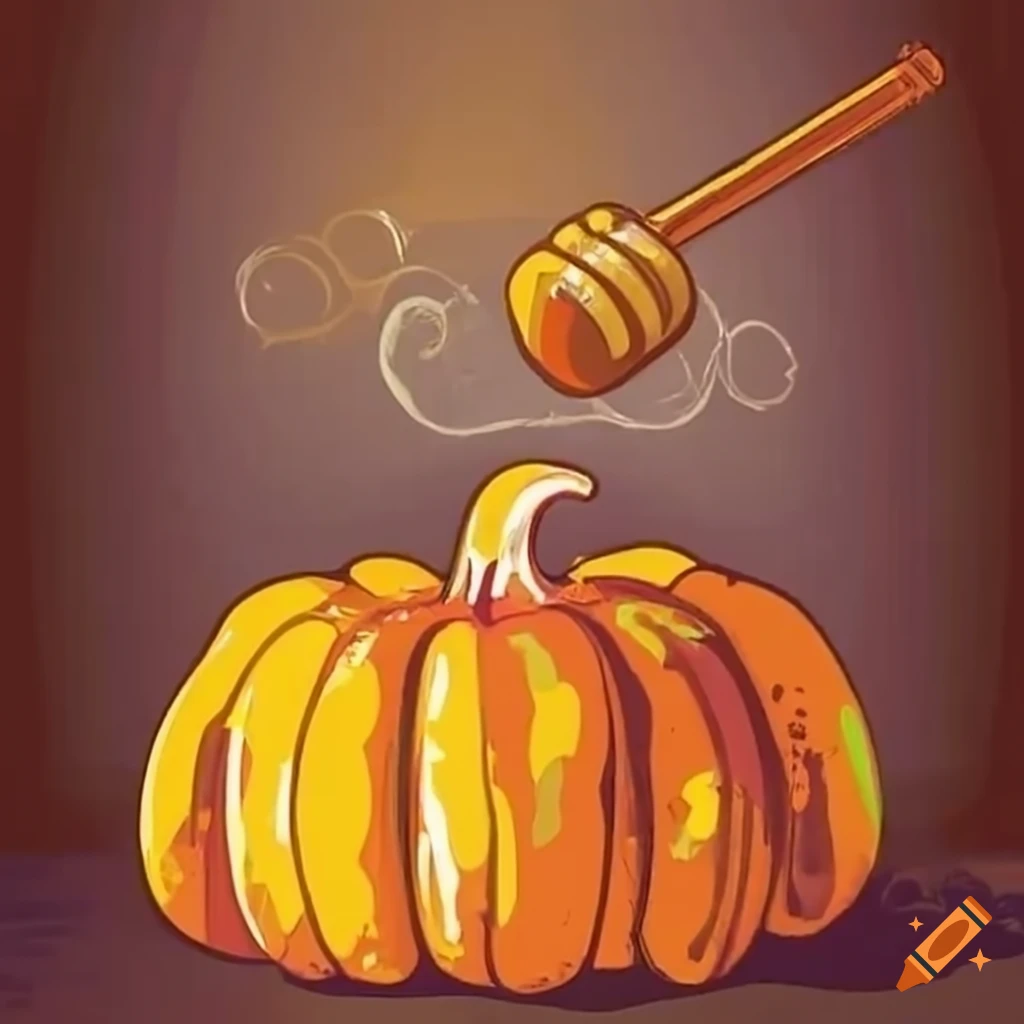 delicious pumpkin and honey craft beer