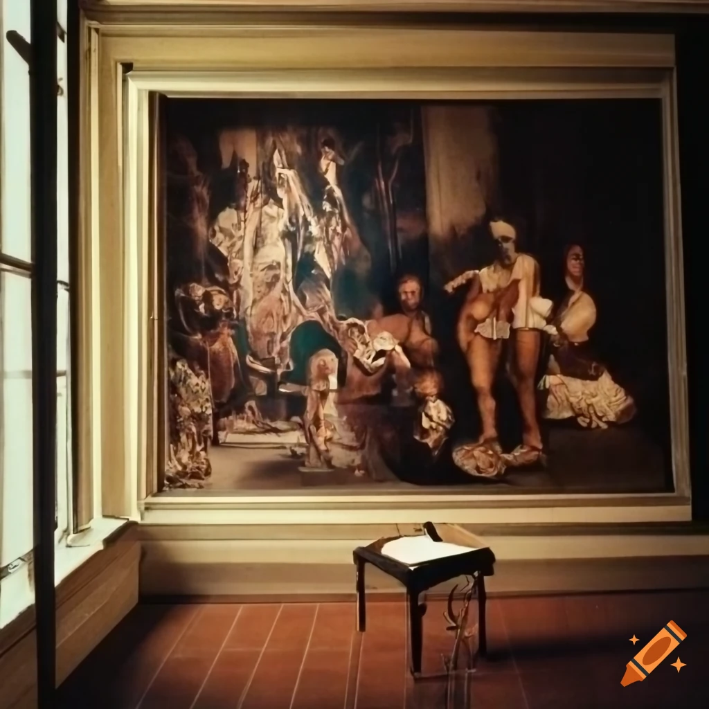 1970s art gallery photo