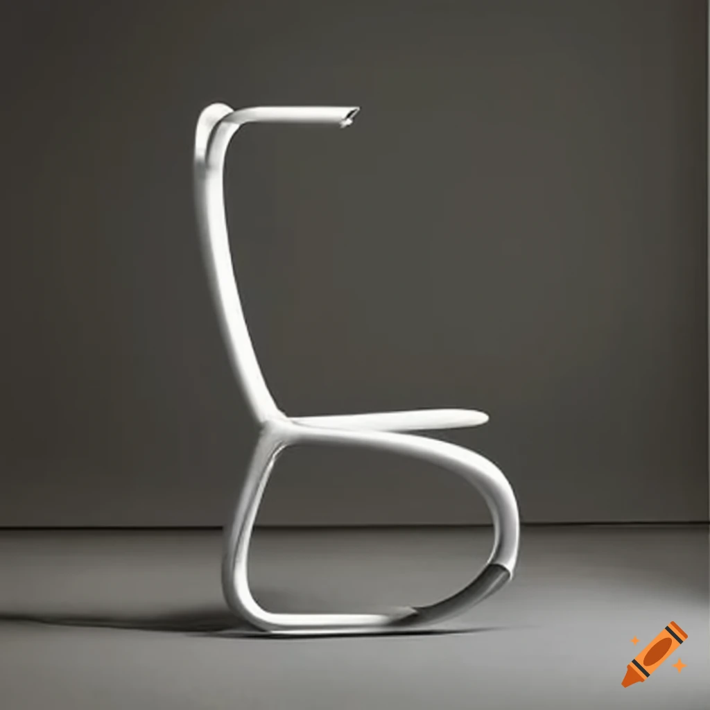 Innovative chair with metal springs on Craiyon