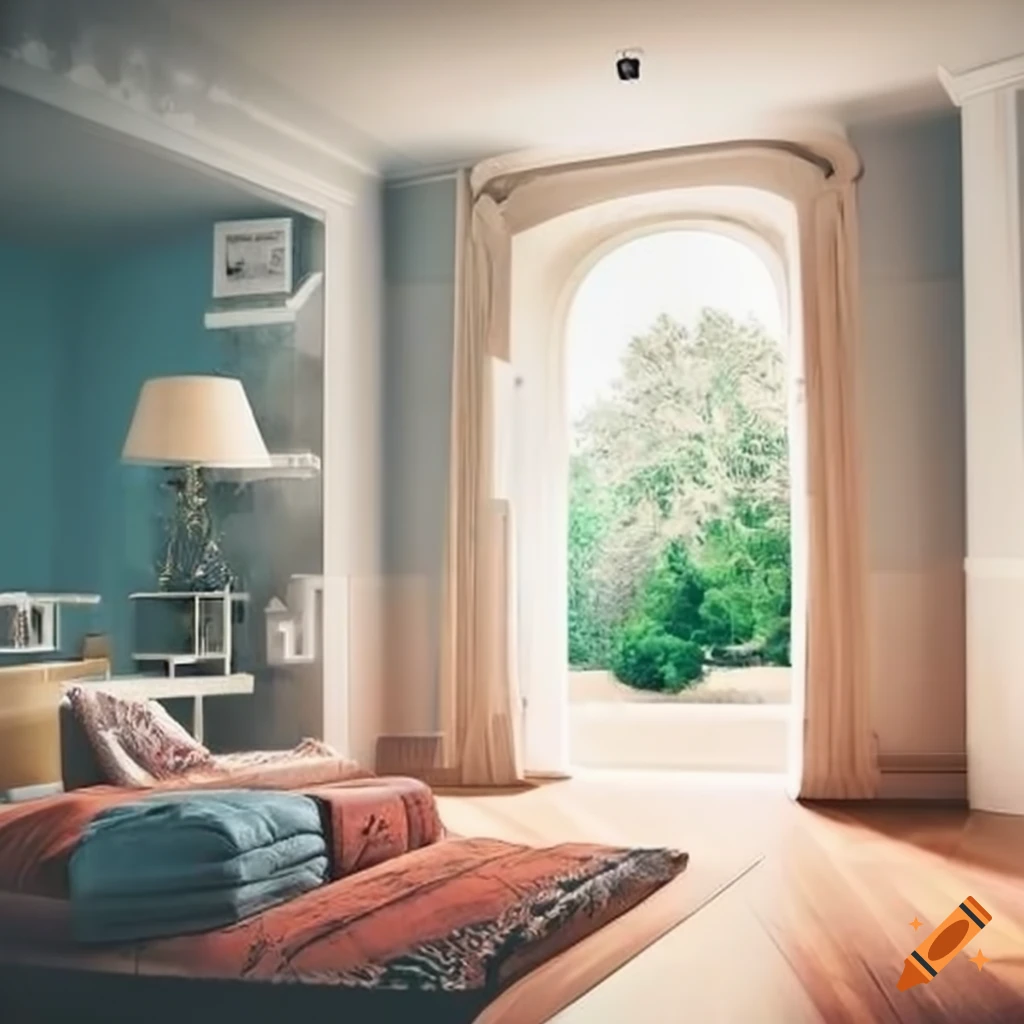 Professional website showcasing newly painted rooms on Craiyon