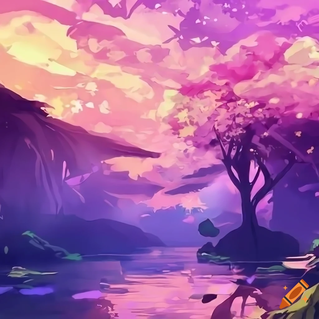 No Game No Life Inspired Japanese Landscape Wallpaper