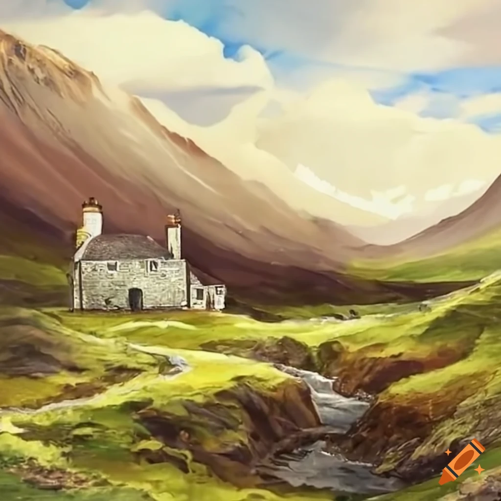 Scottish pub in the highlands