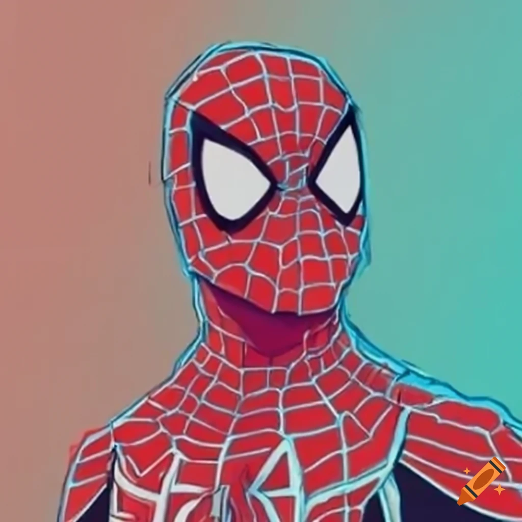 I tried to draw Spiderman.I hope You like it!:) : r/Spiderman