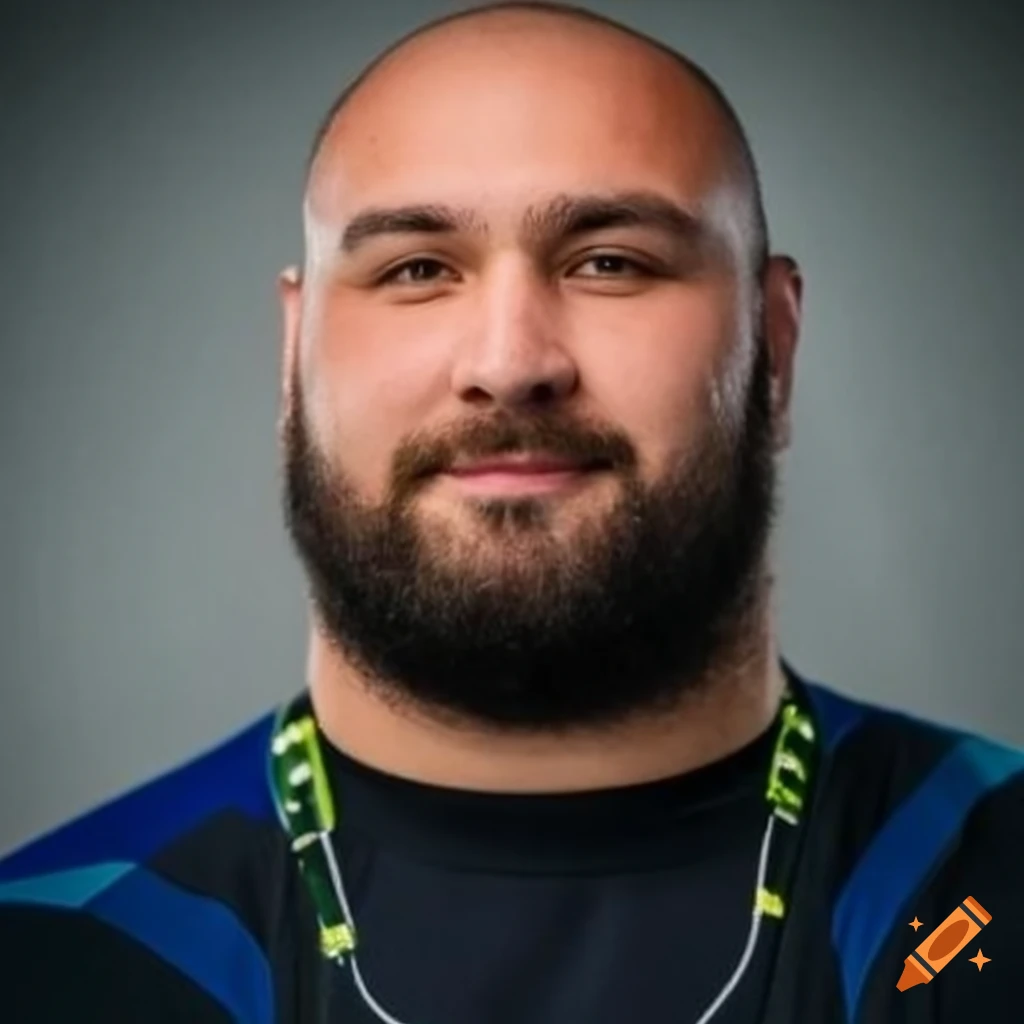Portrait Of A Bearded Rugby Player portrait-of-a-bearded-rugby-player