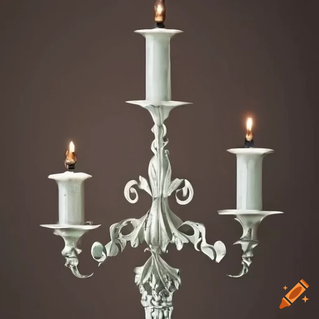 ornamental candlestick candelabrum