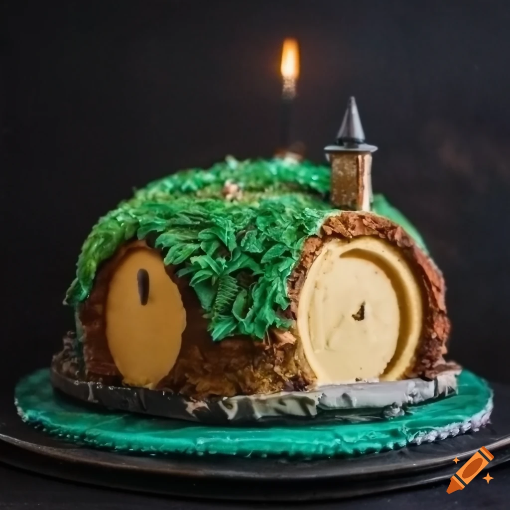 Premium Photo | Earth shaped birthday cake 3d illustration ai generated