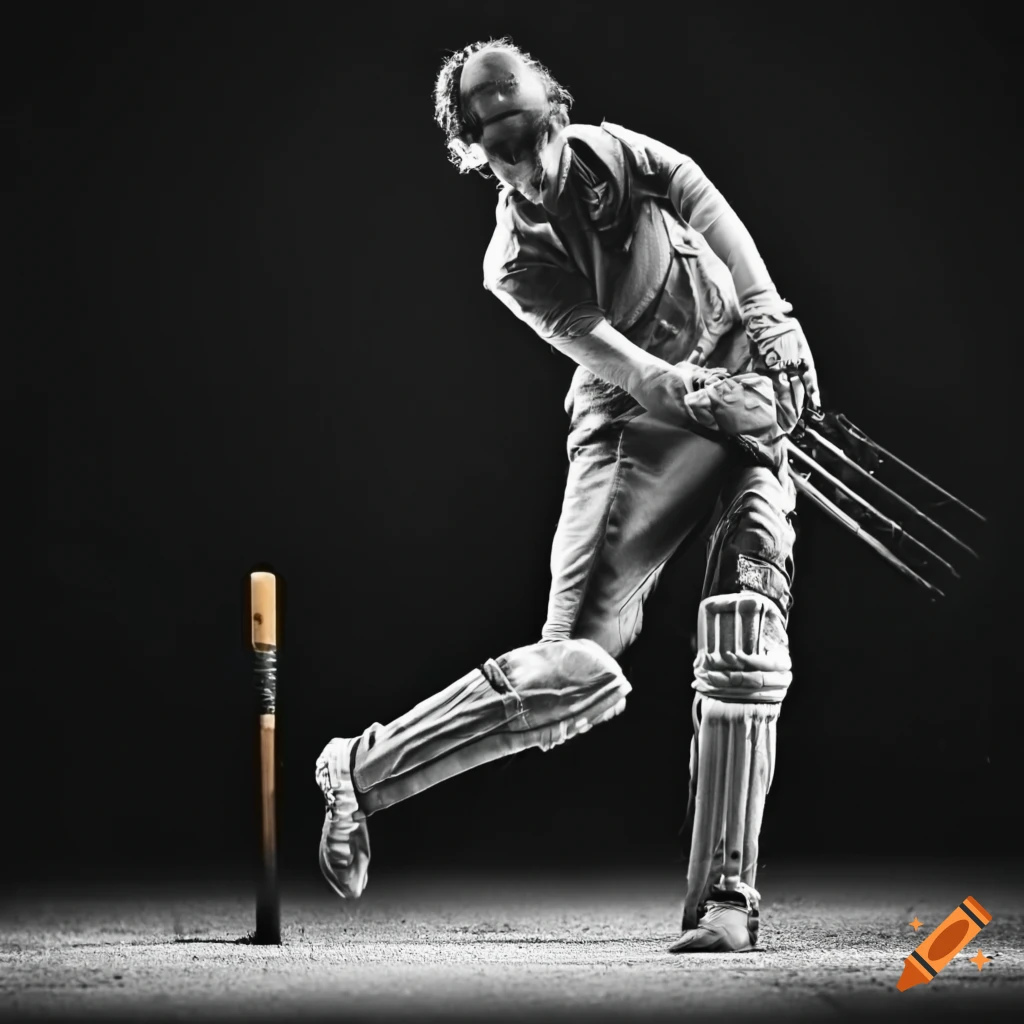 Cricket match and life insurance concept on Craiyon