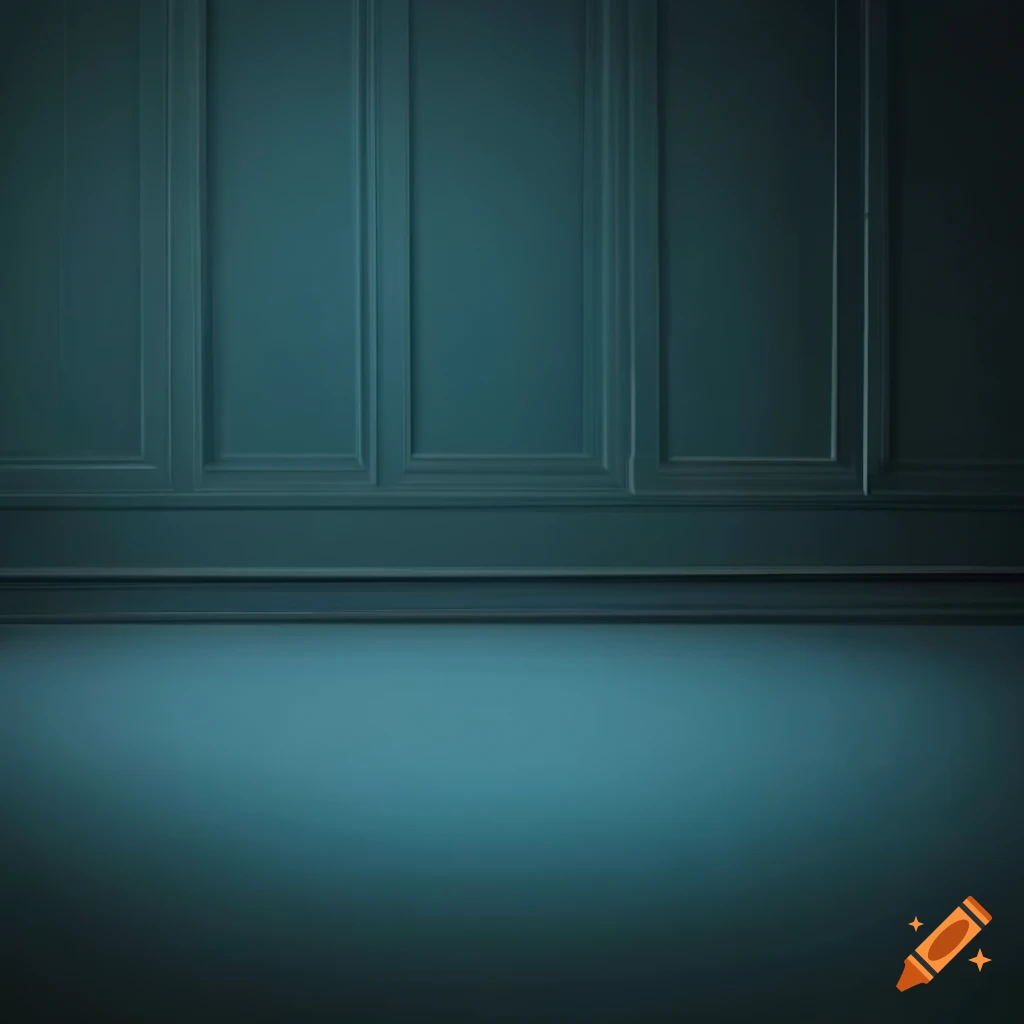 Professionally painted room with covered floor on Craiyon