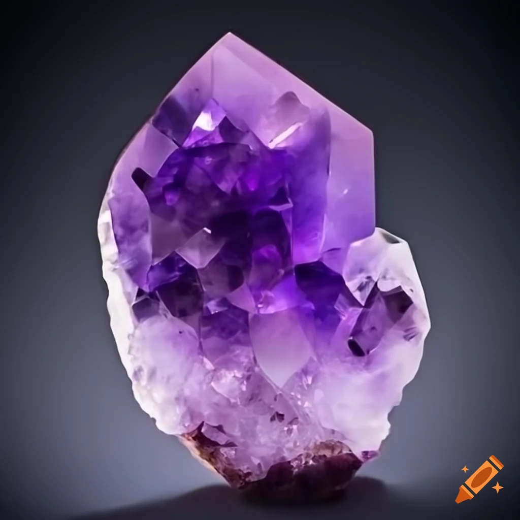 Image of an amethyst on Craiyon