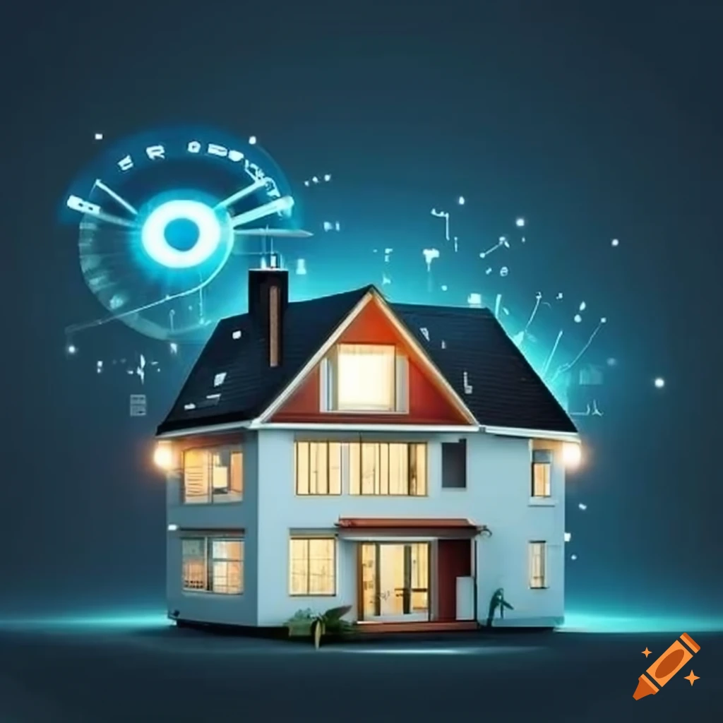 house with smart technology