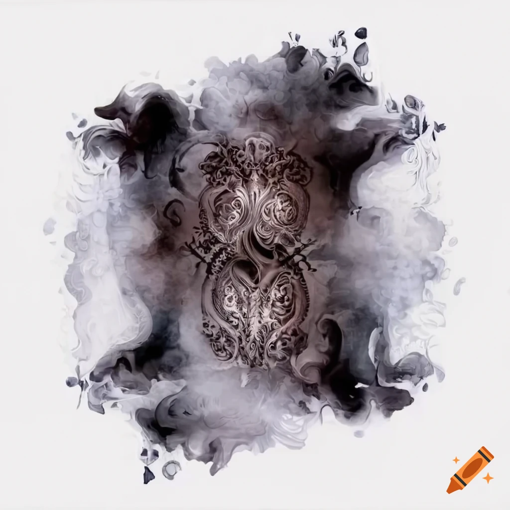elegant black chapter on white background