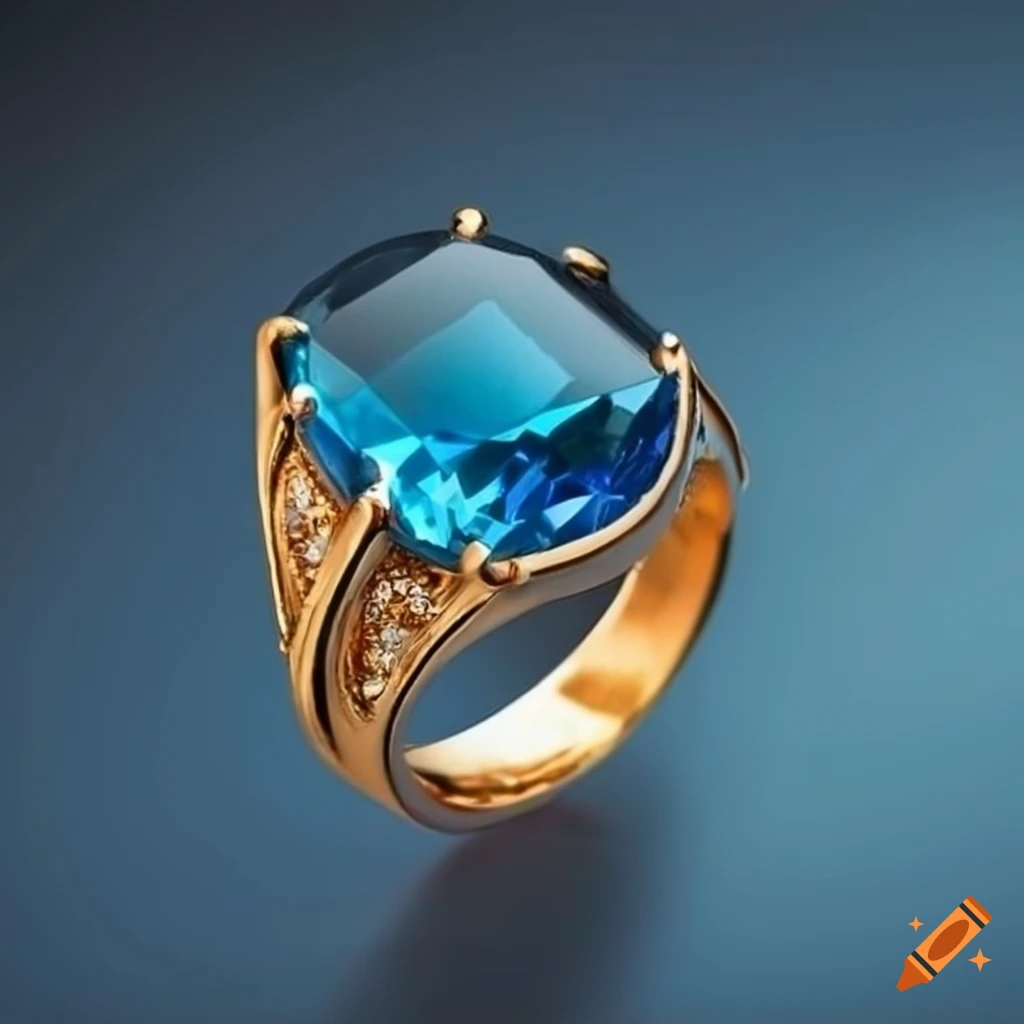 Buy quality 22KT Gold Women's Designer Gemstone Ring LR568 in Ahmedabad