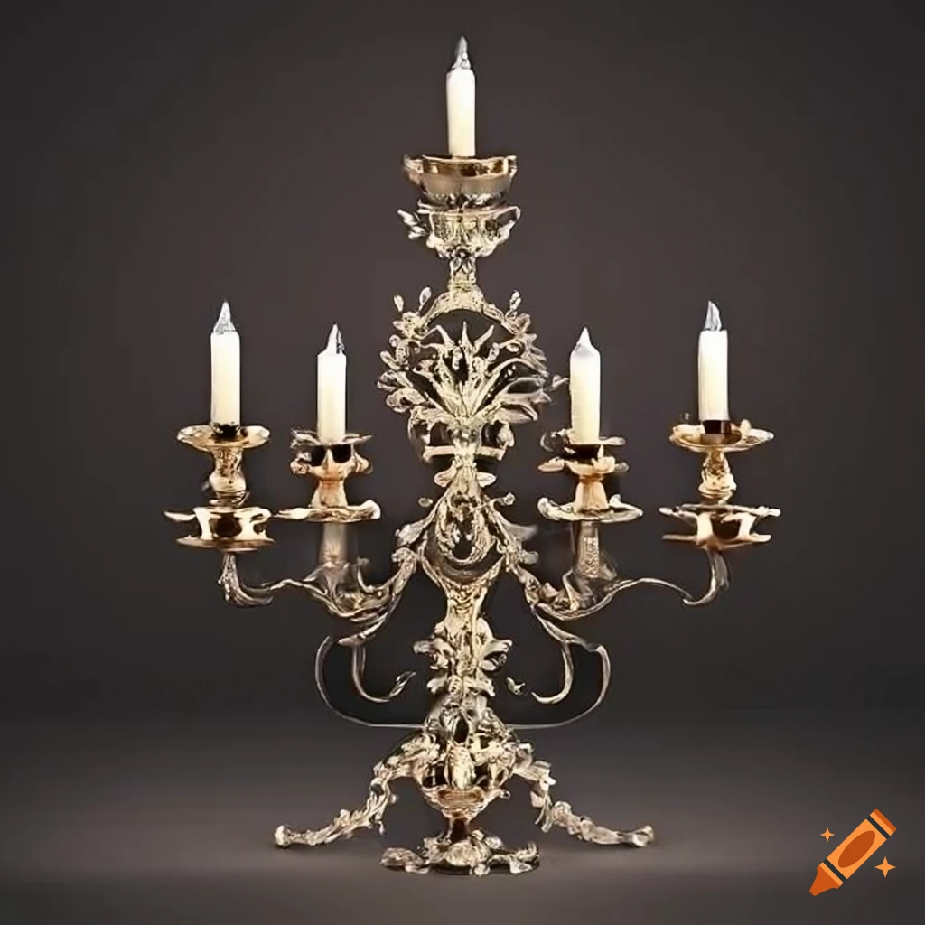 ornamental candlestick candelabrum
