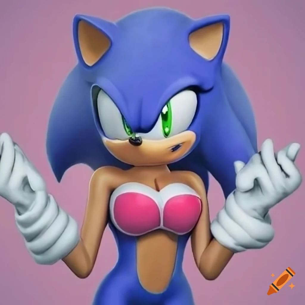 female-sonic-the-hedgehog-and-rouge-sharing-fashion-tips-on-craiyon