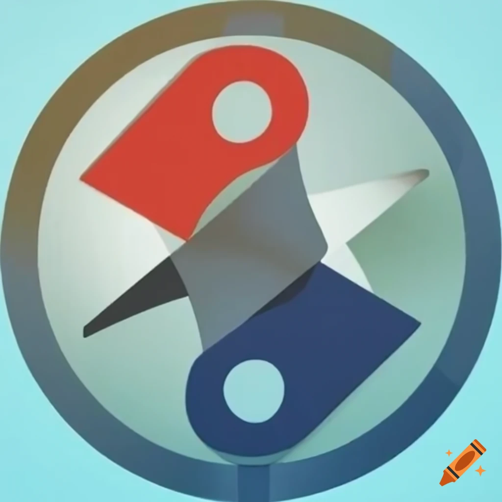 Dynmap logo on Craiyon