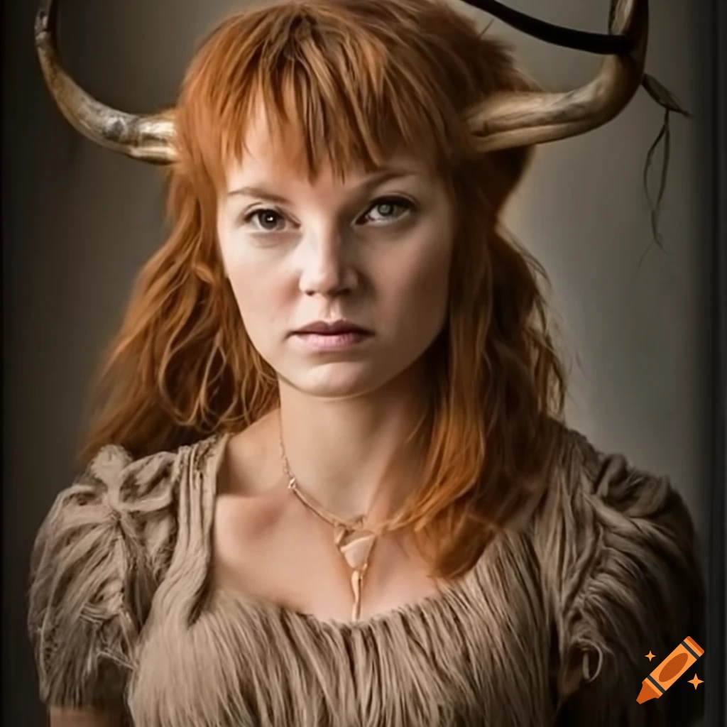 portrait of Nerine Storm Thompson cosplaying as a Scottish Highlander