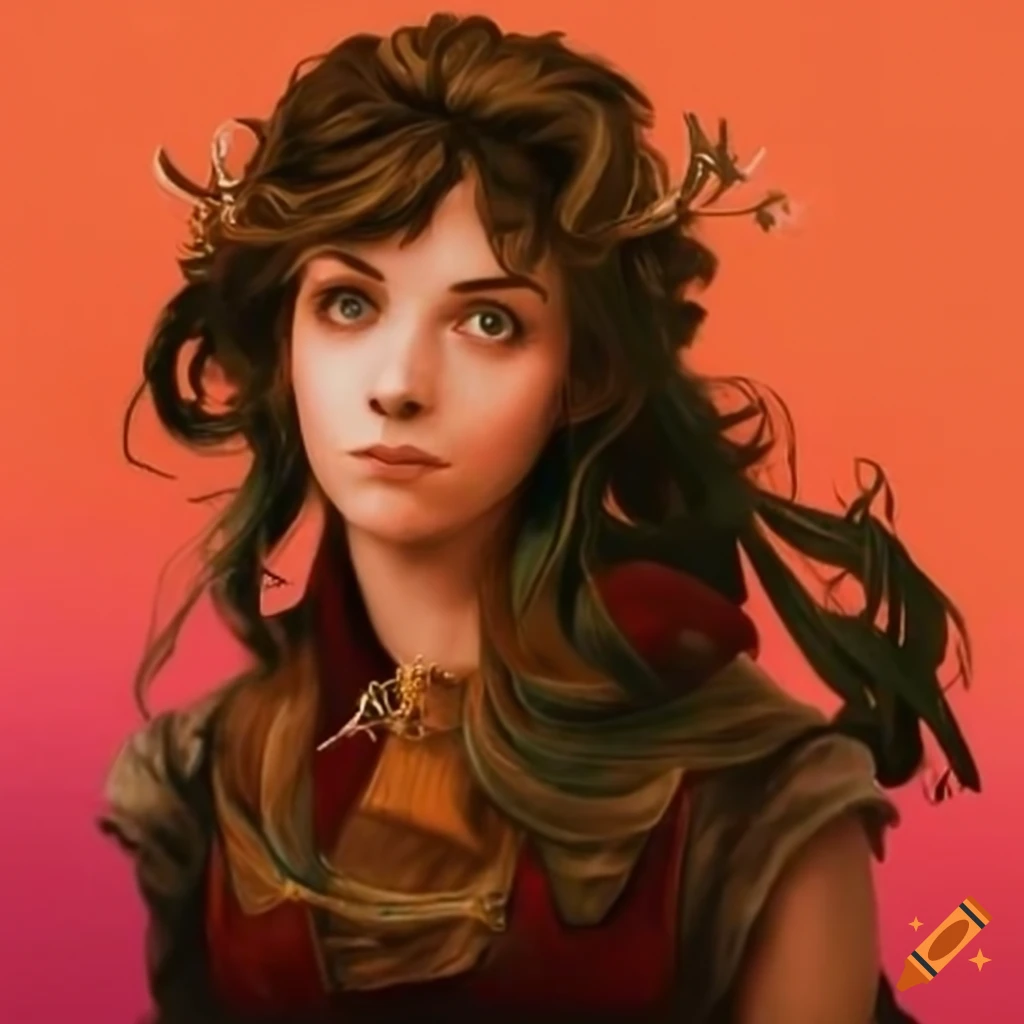 Nerine storm thompson in scottish highlander costume on Craiyon