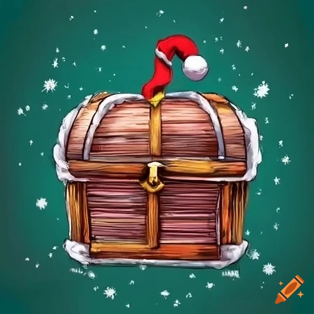 Christmas themed pressure chest