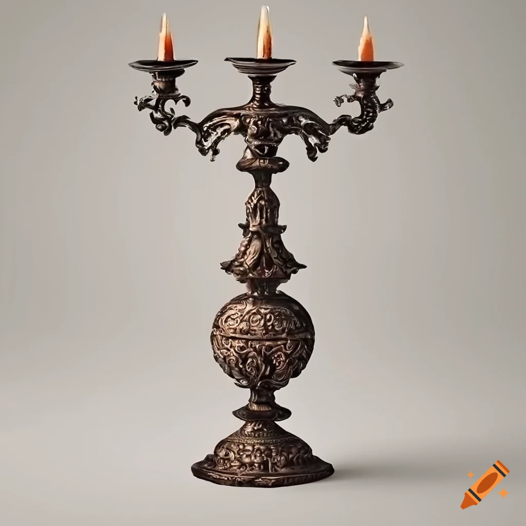 ornamental candlestick candelabrum