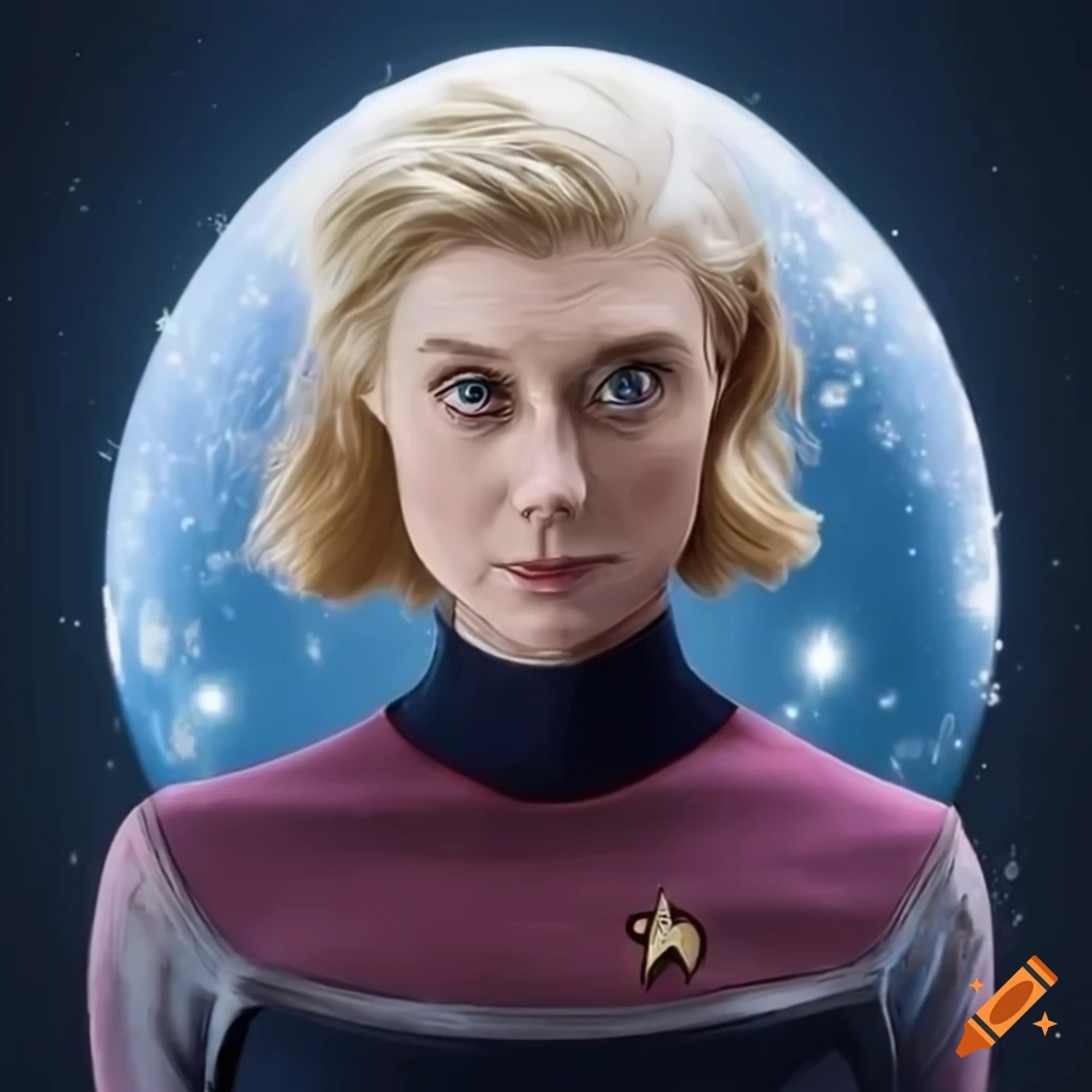 Elizabeth debicki as queen of the federation of planets in a snow globe ...