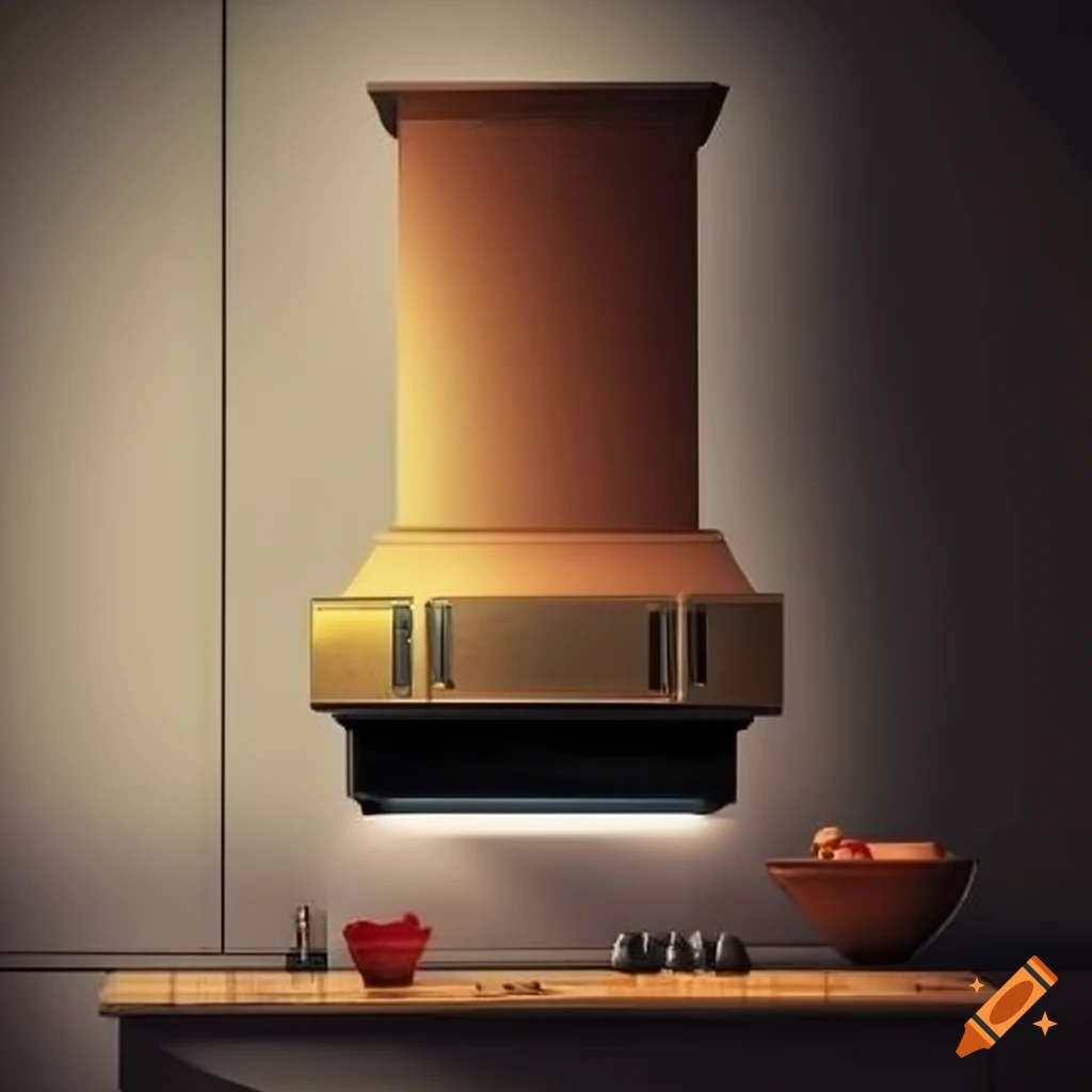 Artwork style kitchen hood