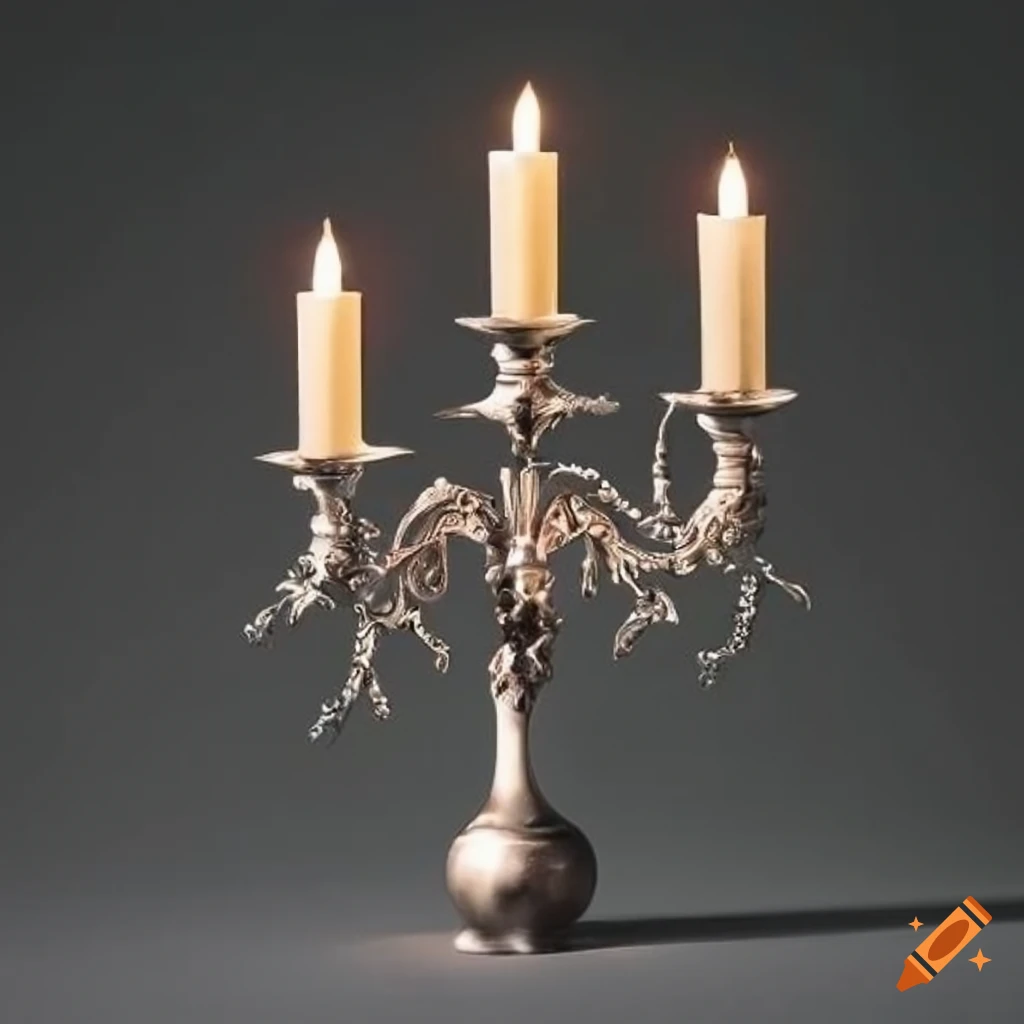 beautiful decorative candlestick