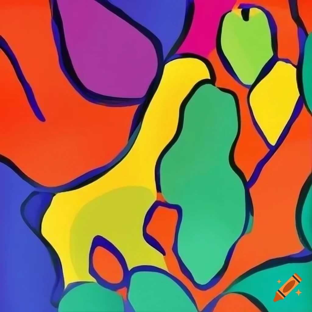 vibrant and colorful abstract artwork