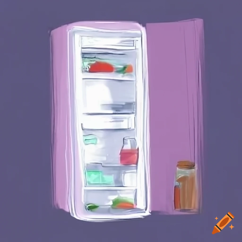 interior of a refrigerator