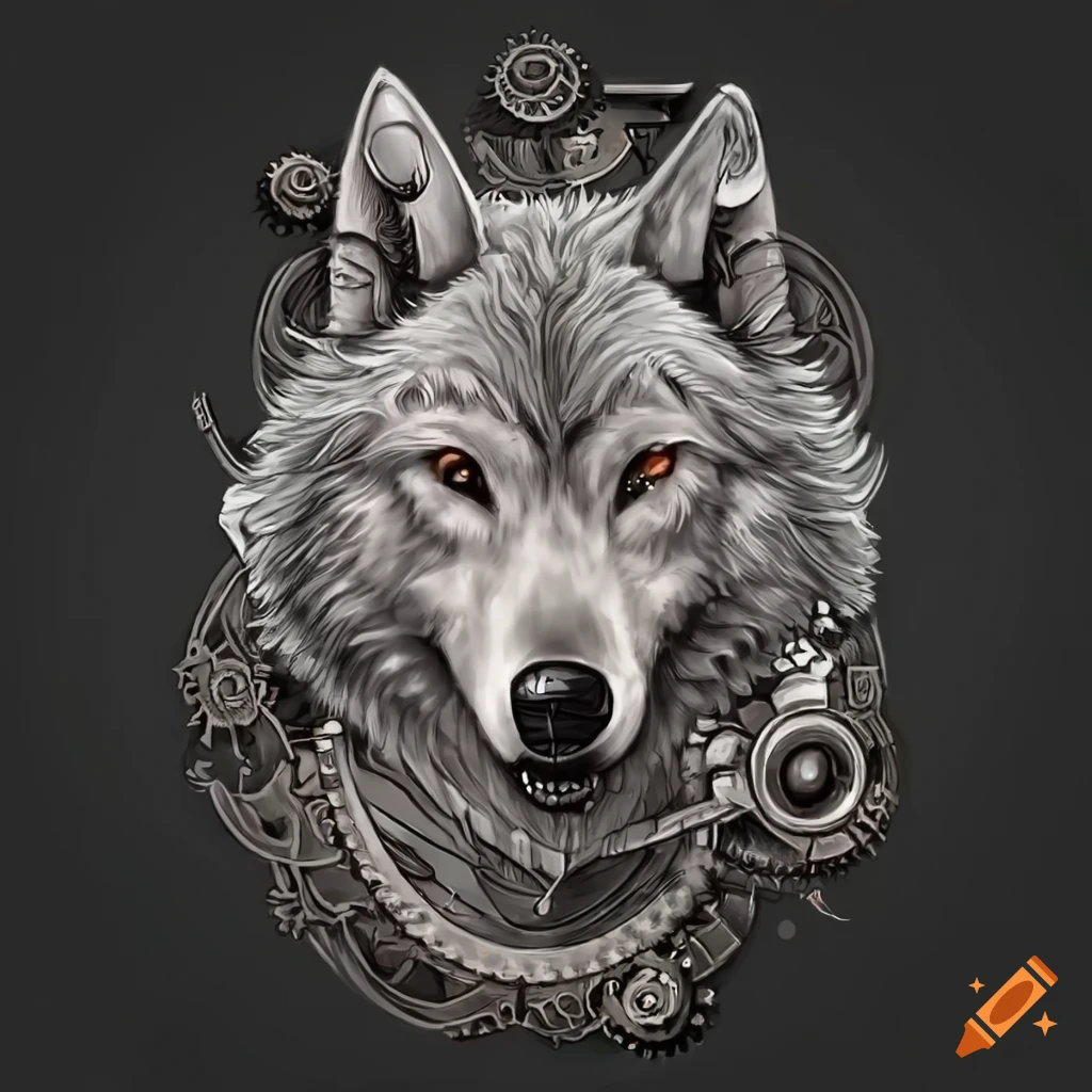 Protective Wolf - INKOTATTOO